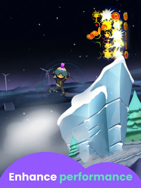 Capturas de pantalla de Skiing Games for Kids iPad 
